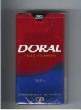 Doral Splendidly Blended Full Flavor 100s cigarettes soft box