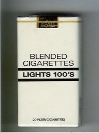 Blended Cigarettes Lights 100s USA