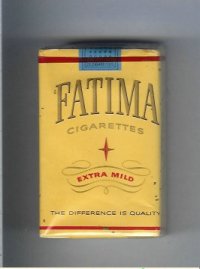 Fatima Extra Mild cigarettes soft box