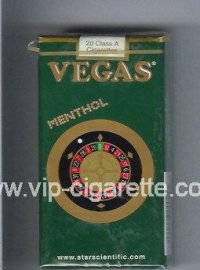 Vegas Menthol 100s Cigarettes soft box Vegas Menthol 100s Cigarettes soft box