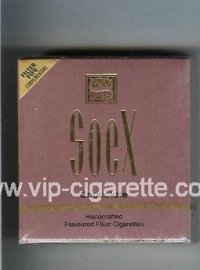 Soex Chocolate cigarettes wide flat hard box