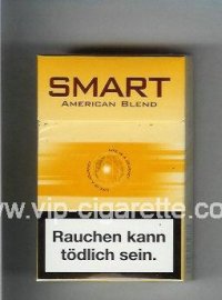Smart American Blend cigarettes brown hard box