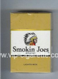 Smokin Joes Brand Lights Box cigarettes hard box