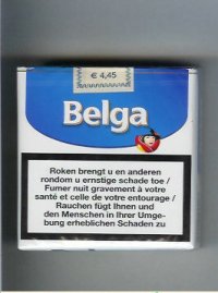Belga cigarettes white blue soft box