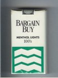Bargain Buy Menthol Lights 100s cigarettes Bargain Buy Menthol Lights 100s cigarettes