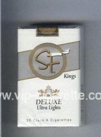 SF Deluxe Ultra Lights kings cigarettes soft box