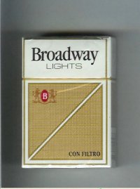 Broadway Con Filtro Lights cigarettes