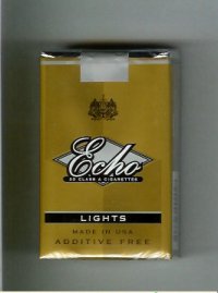 Echo Lights cigarettes soft box