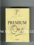 Premium One American Blend Lights cigarettes hard box Premium One American Blend Lights cigarettes hard box