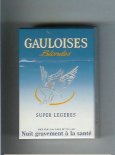 Gauloises Blondes Super Legeres Cigarettes hard box Gauloises Blondes Super Legeres Cigarettes hard box
