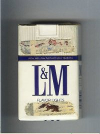 L&M Rich Mellow Distinctively Smooth Filters cigarettes soft box