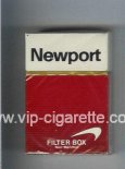 Newport Filter Non Menthol cigarettes hard box