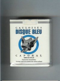 Gauloises Disque Bleu Caporal Filtre cigarettes soft box