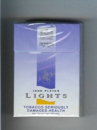John Player Special Lights blue cigarettes hard box