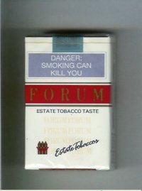 Forum Estate Tobacco Taste Estate Tobaccos cigarettes soft box