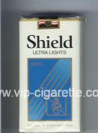 Shield Ultra Lights 100s Cigarettes soft box