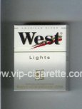 West 'R' Lights American Blend hard box cigarettes West 'R' Lights American Blend hard box cigarettes