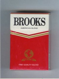 Brooks cigarettes American Blend Fine Quality Blend