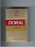 Doral Premium Taste Lights cigarettes hard box