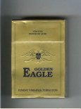 Golden Eagle Virginia Filter De luxe gold cigarettes hard box Golden Eagle Virginia Filter De luxe gold cigarettes hard box