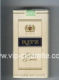Ritz Extra Suave Slims 100s cigarettes soft box