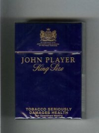 John Player King Size cigarettes hard box