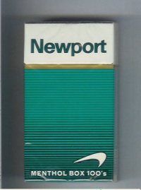 Newport Menthol 100s cigarettes hard box