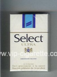 Select Ultra American Blend cigarettes hard box