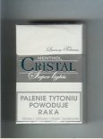Cristal Menthol Super Lights cigarettes Luxury Tobacco