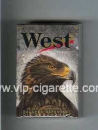 West 'R' Power Lights hard box cigarettes