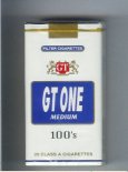 GT One Medium Filter cigarettes 100s soft box