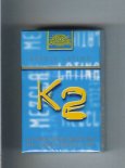 K2 Mezcla Latina cigarettes hard box K2 Mezcla Latina cigarettes hard box