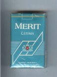 Merit Ultima blue cigarettes soft box Merit Ultima blue cigarettes soft box