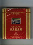 Gudang Garam Surya 20 Filter red cigarettes wide flat hard box Gudang Garam Surya 20 Filter red cigarettes wide flat hard box