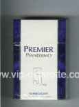 Premier Pianissimo 5 mg Super Lights cigarettes hard box