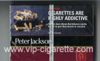Peter Jackson Filter 25 cigarettes wide flat hard box