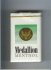 Medallion Menthol white and green cigarettes soft box