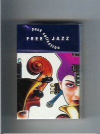 Free Jazz Pack Collection design 2001 Cigarettes hard box Free Jazz Pack Collection design 2001 Cigarettes hard box