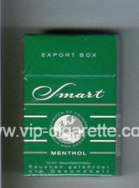 Smart Export Menthol cigarettes green hard box