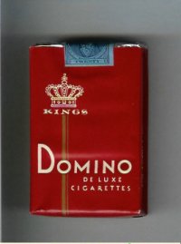 Domino De Luxe cigarettes soft box