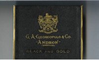 G.A.Georgopulo & Co. 'Andron' cigarettes (Specials) (Black and Gold)