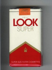 Look New Super 100s Super Size Filter cigarettes soft box