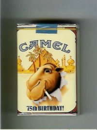 Camel collection version 75th Birthday Filters cigarettes hard box