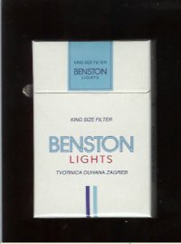 Benston Lights cigarettes