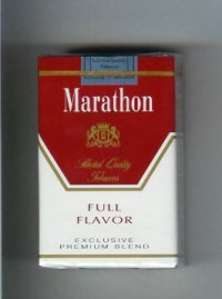 Marathon Full Flavor Exclusive Premium Blend cigarettes soft box