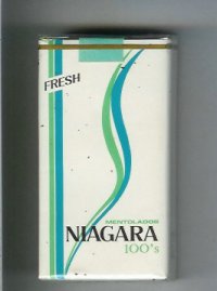 Niagara 100s Fresh Mentolados cigarettes soft box