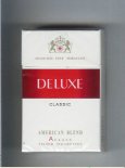 Deluxe Classic American Blend cigarettes hard box