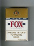 Fox Lights Quality American Blend cigarettes hard box
