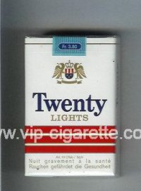 Twenty Lights cigarettes soft box