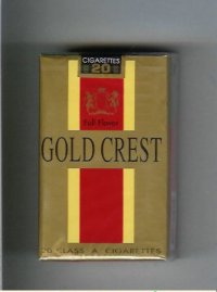 Gold Crest Full Flavor cigarettes soft box